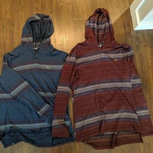 Vans hooded shirts